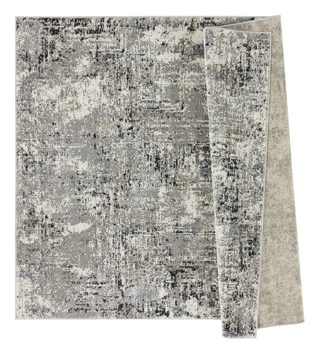 United Weavers Eternity Mizar Charcoal Rug - backing detail