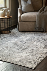 United Weavers Eternity Mizar Charcoal Rug - room scene