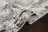 United Weavers Eternity Mizar Charcoal Rug - side close-up detail