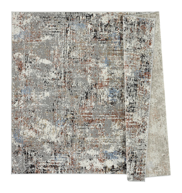United Weavers Eternity Mizar Crimson Rug - backing detail