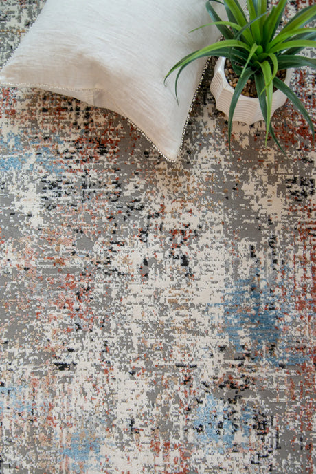 United Weavers Eternity Mizar Crimson Rug - close-up detail
