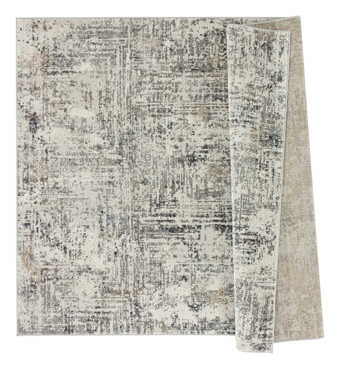United Weavers Eternity Mizar Wheat Rug - backing detail