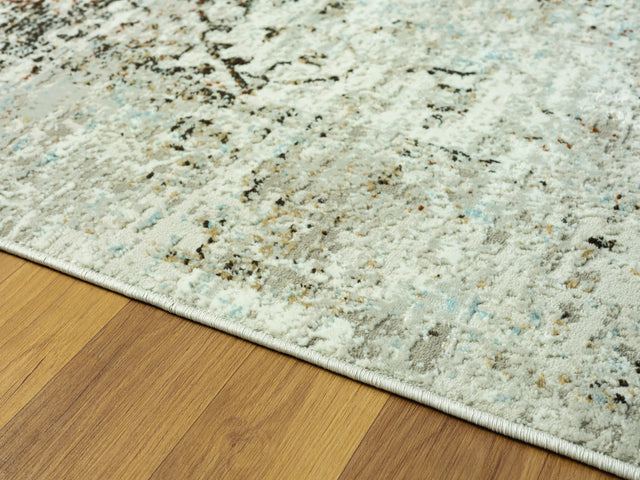 United Weavers Everlasting Alexander Blue Rug - close-up detail