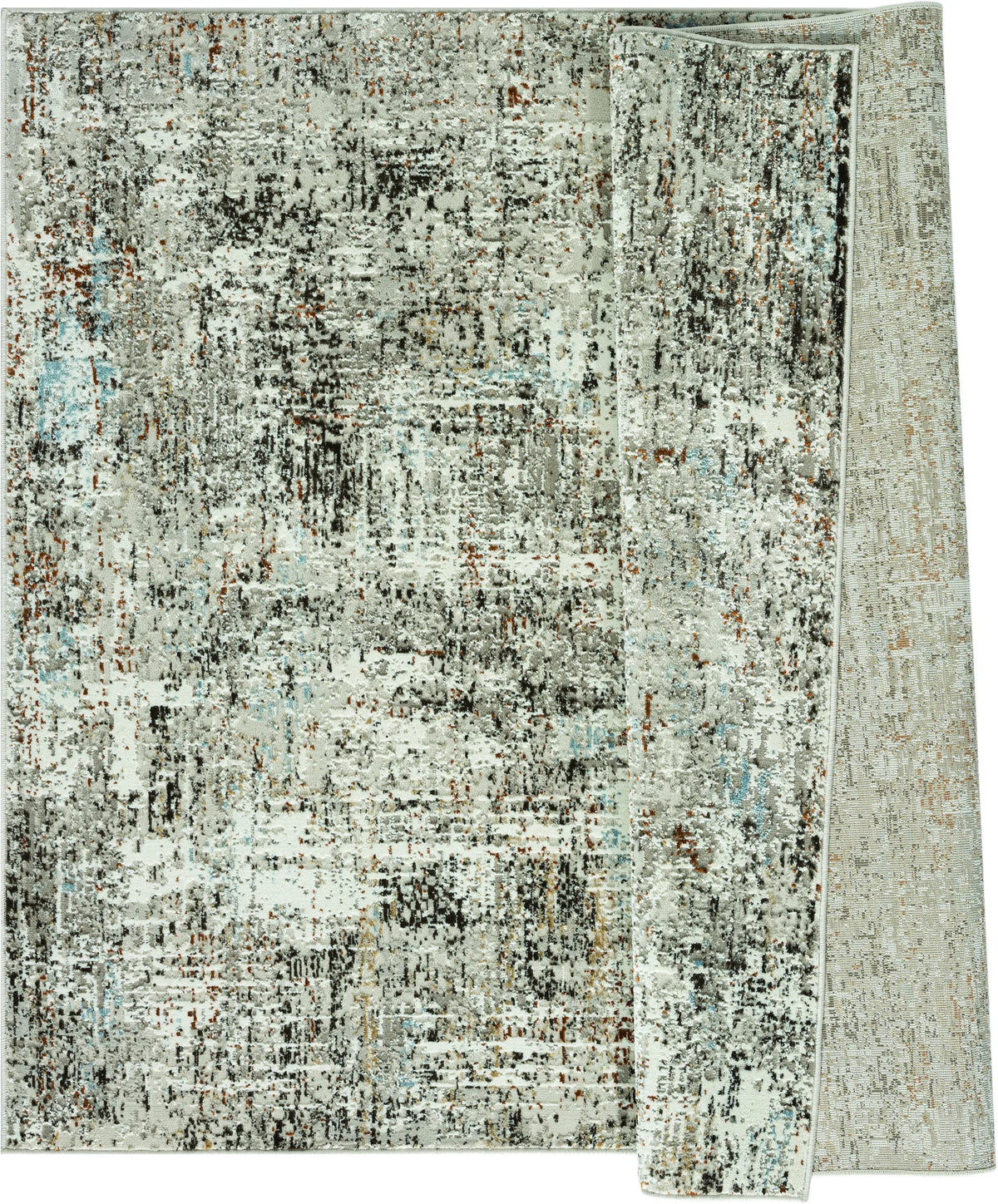 United Weavers Everlasting Orren Blue Rug - backing detail