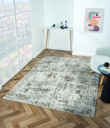 United Weavers Everlasting Orren Blue Rug - room scene