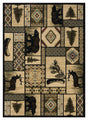 United Weavers Highlands Jungle Mountain Multi Rug - front view