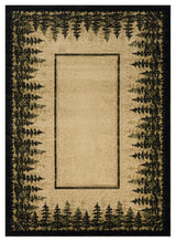 United Weavers Highlands Rainforest Beige Rug - front view