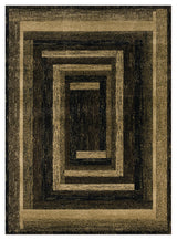 United Weavers Highlands The Maze Brown Rug - front view