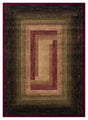 United Weavers Highlands The Maze Red Rug - front view