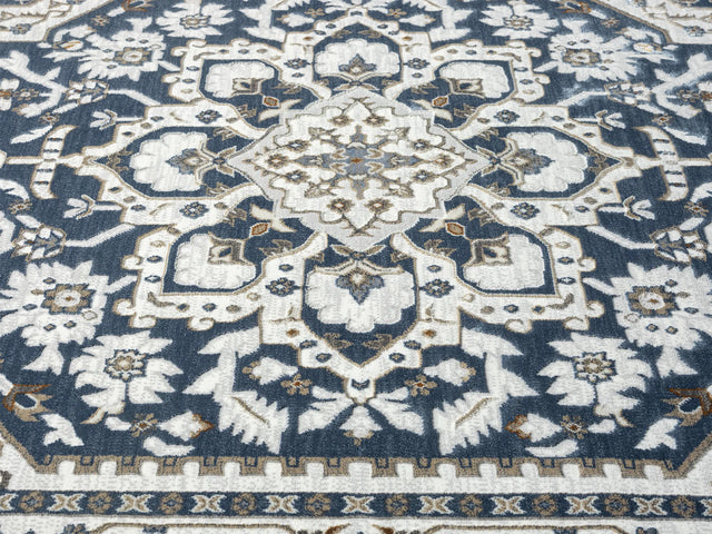 United Weavers Hudson Alex Blue Rug - close-up detail