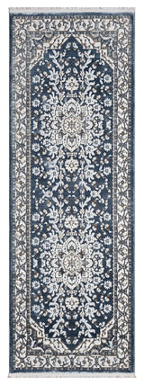 United Weavers Hudson Alex Blue Rug - runner front view
