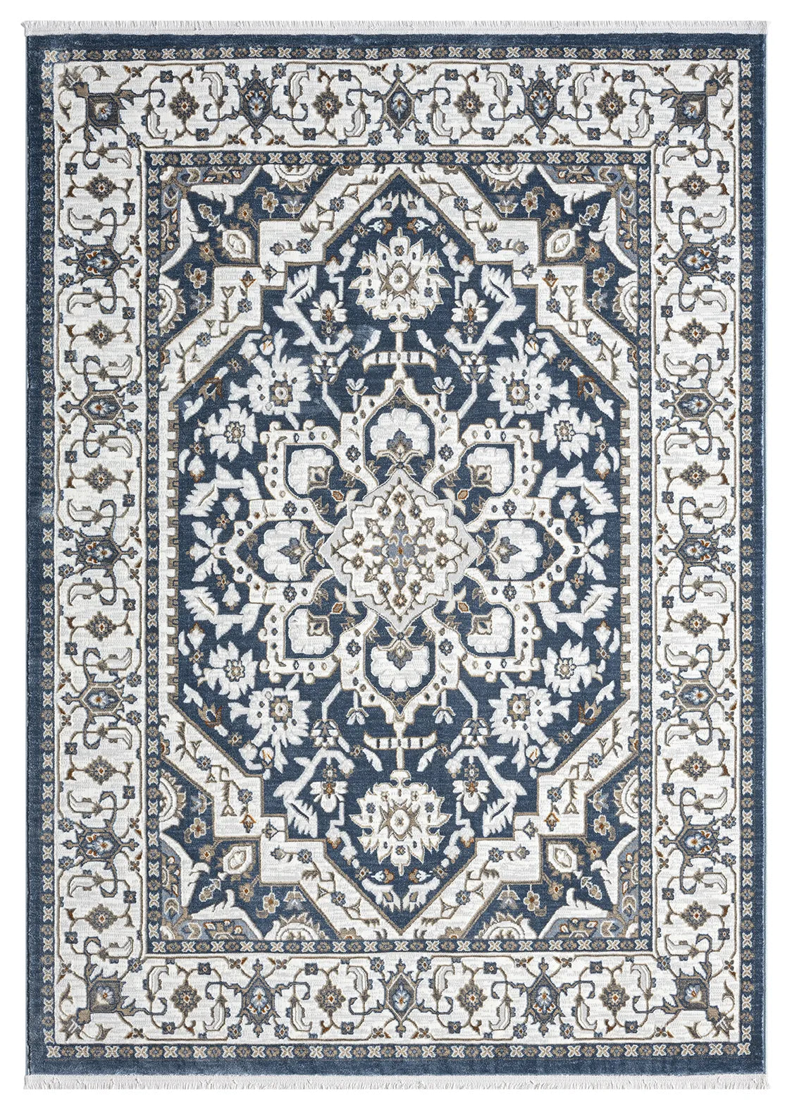 United Weavers Hudson Alex Blue Rug - front view