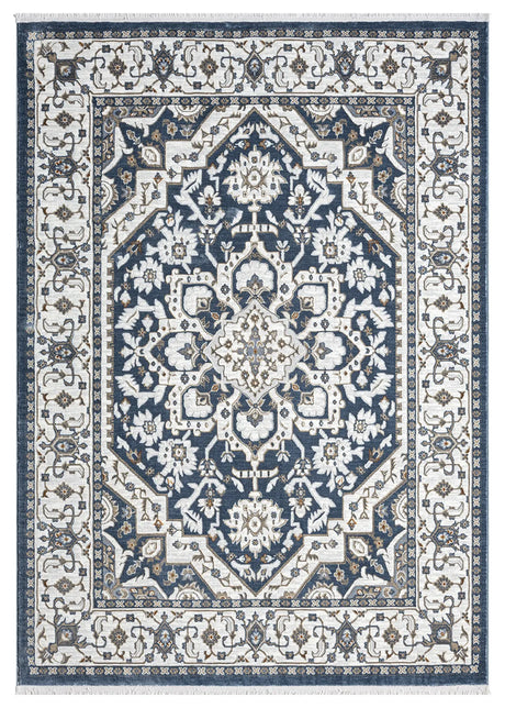United Weavers Hudson Alex Blue Rug - front view