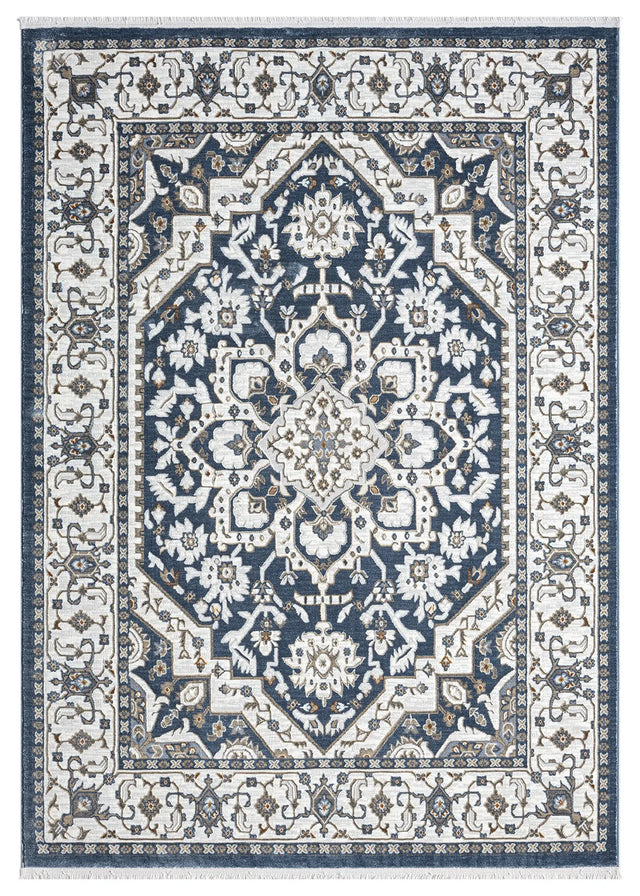United Weavers Hudson Alex Blue Rug - front view
