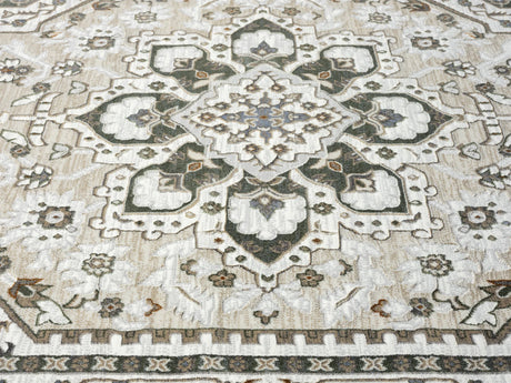 United Weavers Hudson Alex Cream Rug - close-up detail