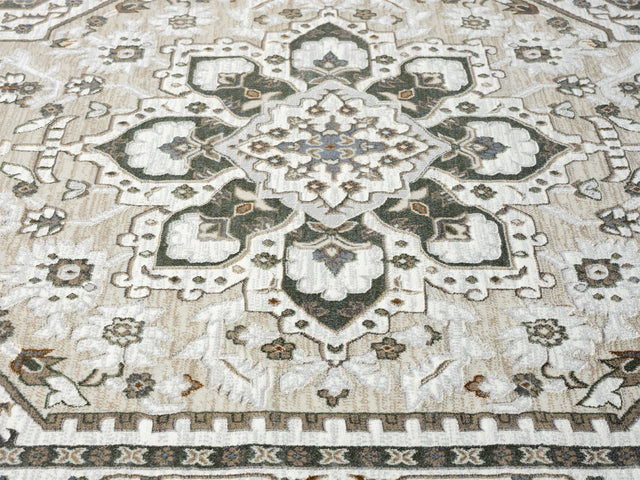 United Weavers Hudson Alex Cream Rug - close-up detail