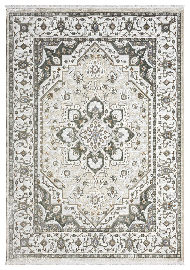 United Weavers Hudson Alex Cream Rug - front view