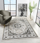 United Weavers Hudson Alex Cream Rug - room scene