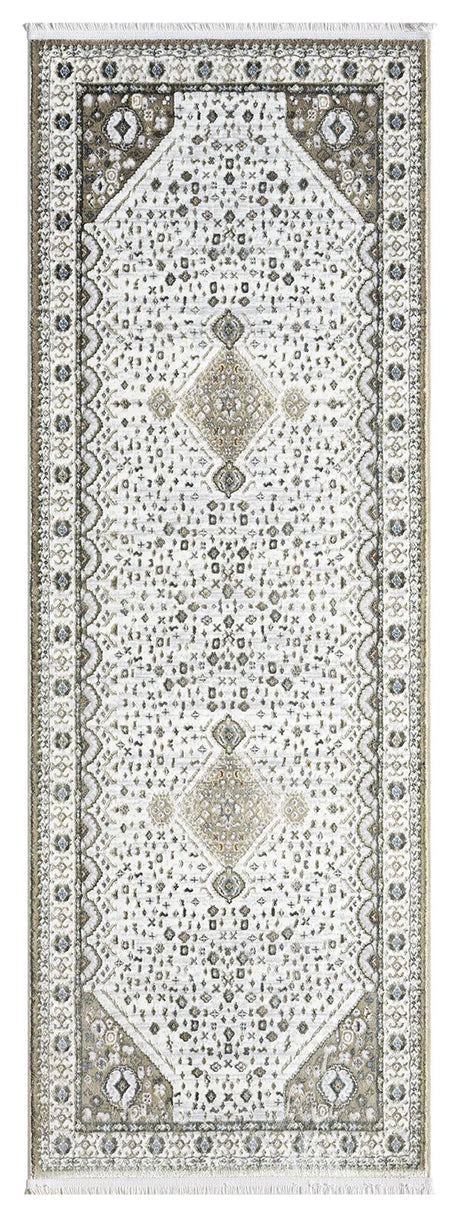 United Weavers Hudson Alex Green Rug - runner front view
