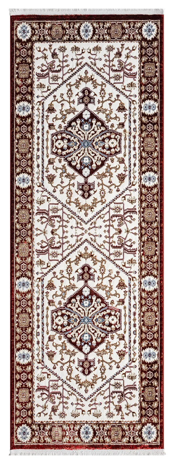 United Weavers Hudson Joy Burgundy Rug - runner front view