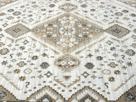 United Weavers Hudson Joy Cream Rug - close-up detail