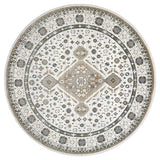 United Weavers Hudson Joy Cream Rug - round front view
