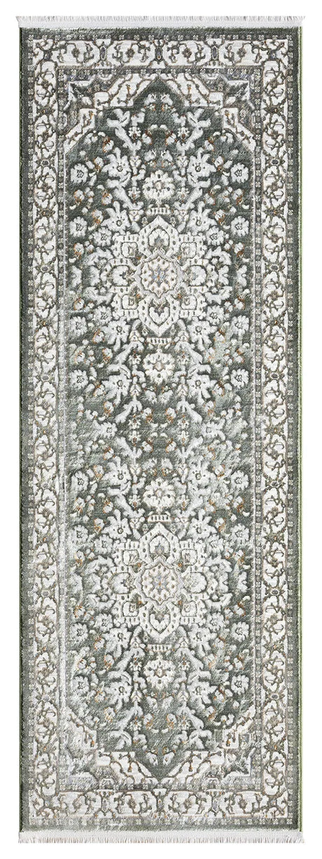 United Weavers Hudson Joy Cream Rug - runner front view