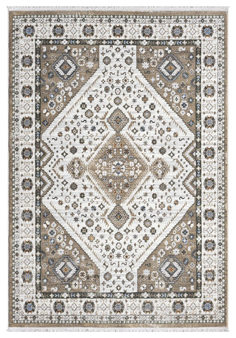 United Weavers Hudson Joy Cream Rug - front view