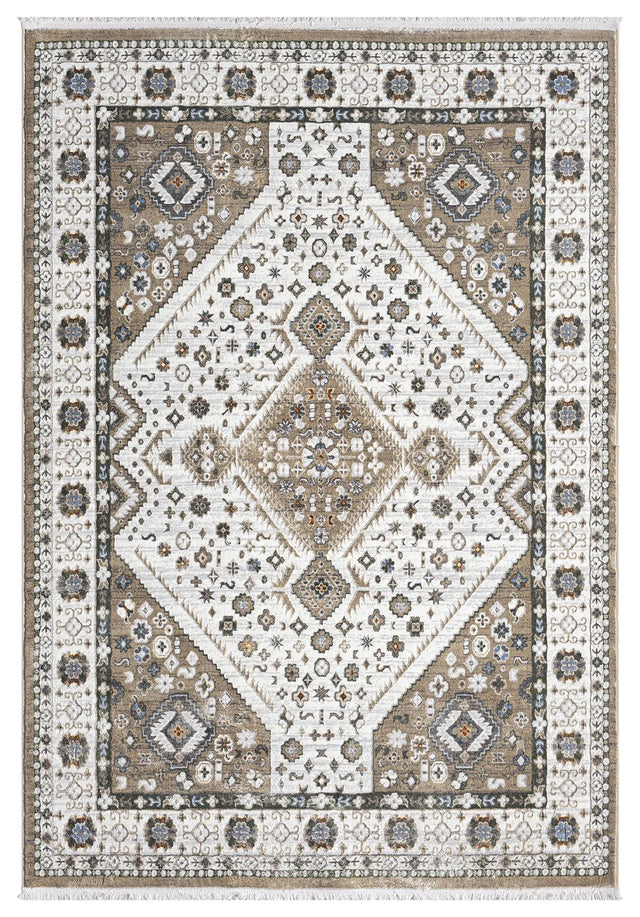 United Weavers Hudson Joy Cream Rug - front view