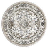 United Weavers Hudson Magi Cream Rug - round front view