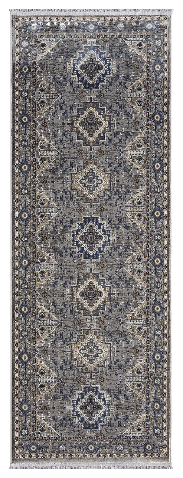 United Weavers Hudson Magi Grey Rug - runner front view