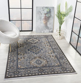 United Weavers Hudson Magi Grey Rug - room scene
