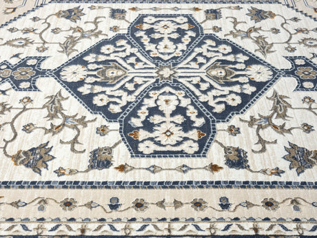 United Weavers Hudson Suzy Blue Rug - close-up detail