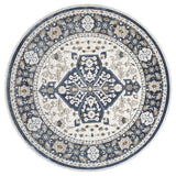 United Weavers Hudson Suzy Blue Rug - round front view