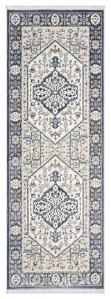United Weavers Hudson Suzy Blue Rug - runner front view