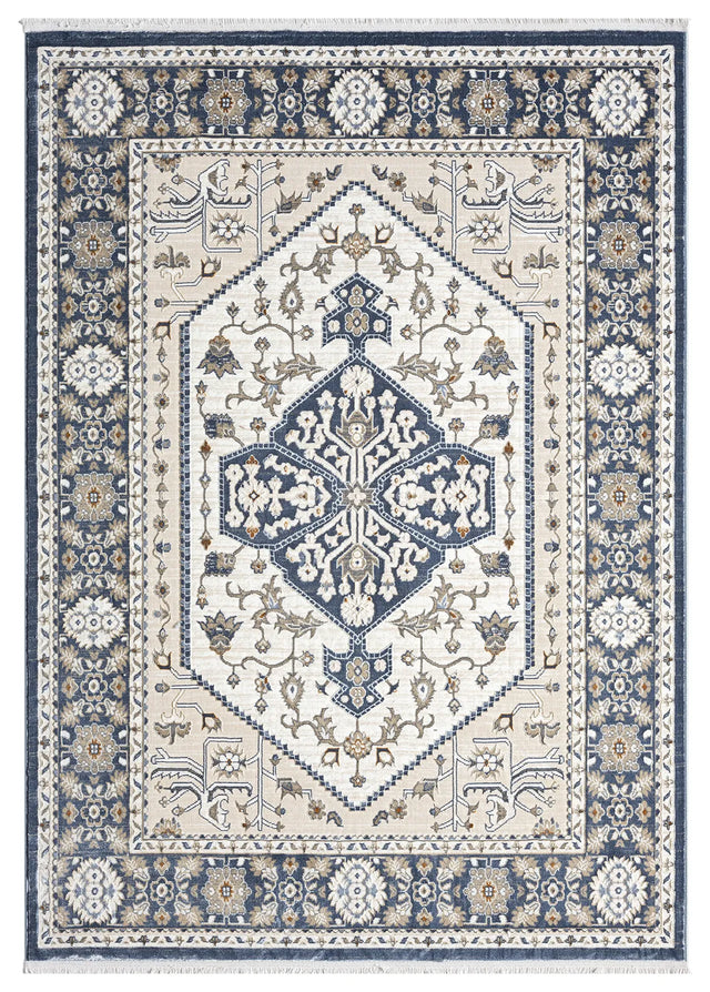 United Weavers Hudson Suzy Blue Rug - front view
