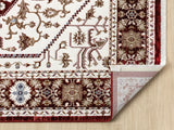 United Weavers Hudson Suzy Burgundy Rug - backing detail
