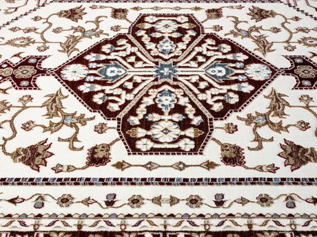 United Weavers Hudson Suzy Burgundy Rug - close-up detail