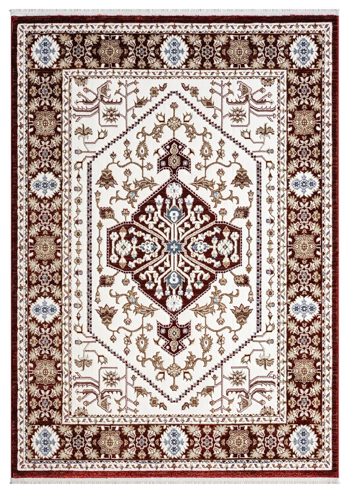 United Weavers Hudson Suzy Burgundy Rug - front view