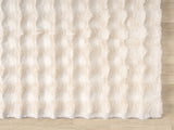United Weavers Lavish Bubble Lush Beige Rug - angle view