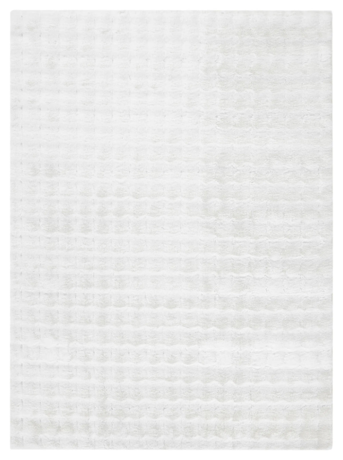 United Weavers Lavish Bubble Lush White Rug - front view