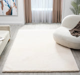 United Weavers Lavish Solid United Weavers Lavish Solid Plush Beige Rug - room scene