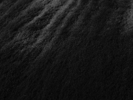 United Weavers Lavish Solid United Weavers Lavish Solid Plush Black Rug - close-up detail