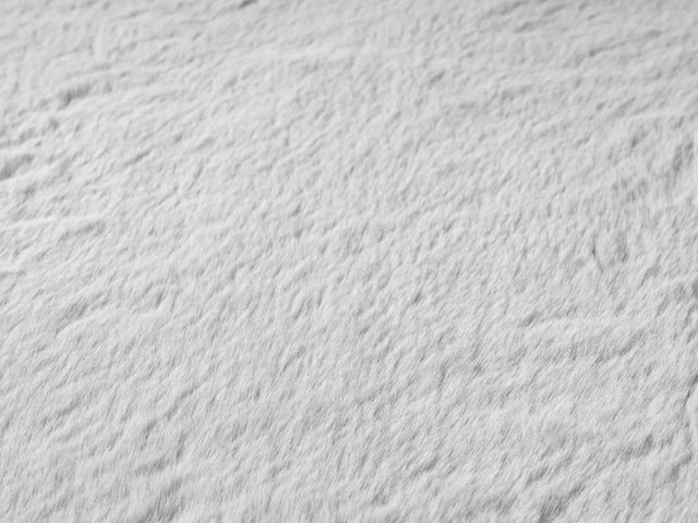 United Weavers Lavish Solid United Weavers Lavish Solid Plush Silver Rug - close-up detail