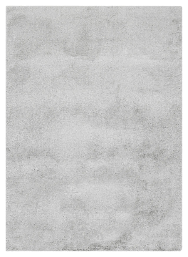 United Weavers Lavish Solid United Weavers Lavish Solid Plush Silver Rug - front view