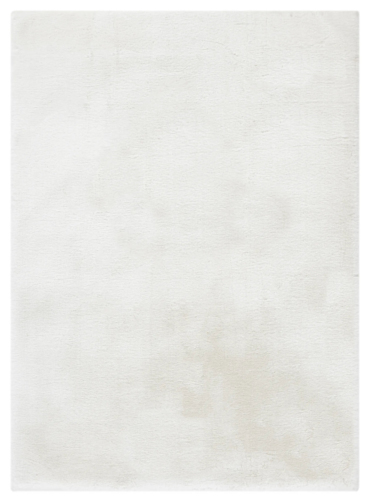 United Weavers Lavish Solid United Weavers Lavish Solid Plush White Rug - front view