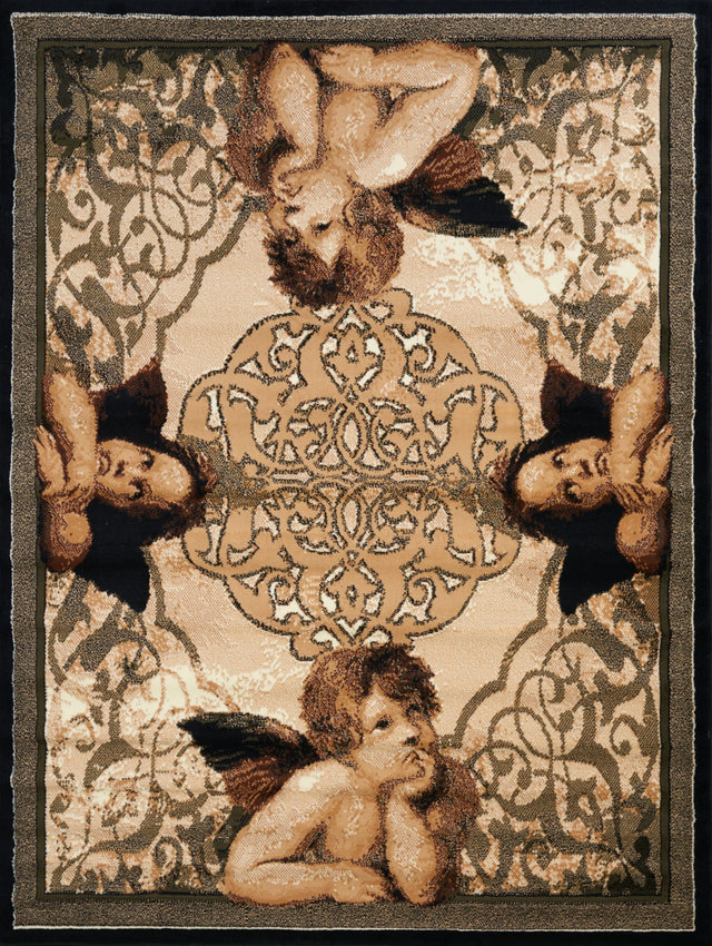 United Weavers Legends Cherubs Multi Rug - front view