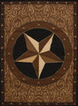 United Weavers Legends Ranch Star Multi Rug - front view