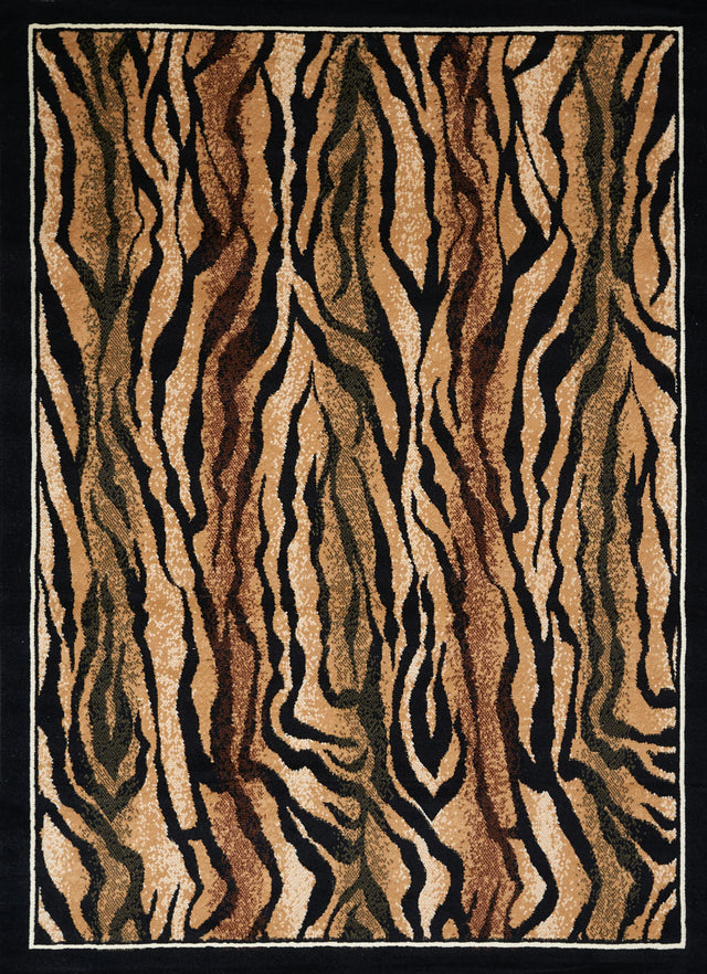 United Weavers Legends Safari Skin Multi Rug - front view