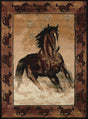 United Weavers Legends Stallion Border Multi Rug - front view